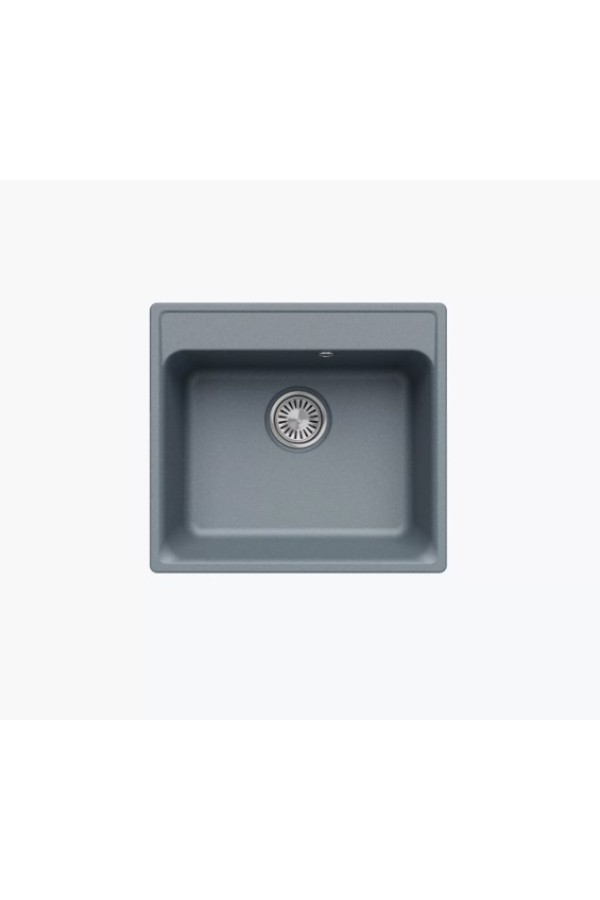 мойка кварцевая Quartz Bond 530 грей 530*480*180мм (без сифона)