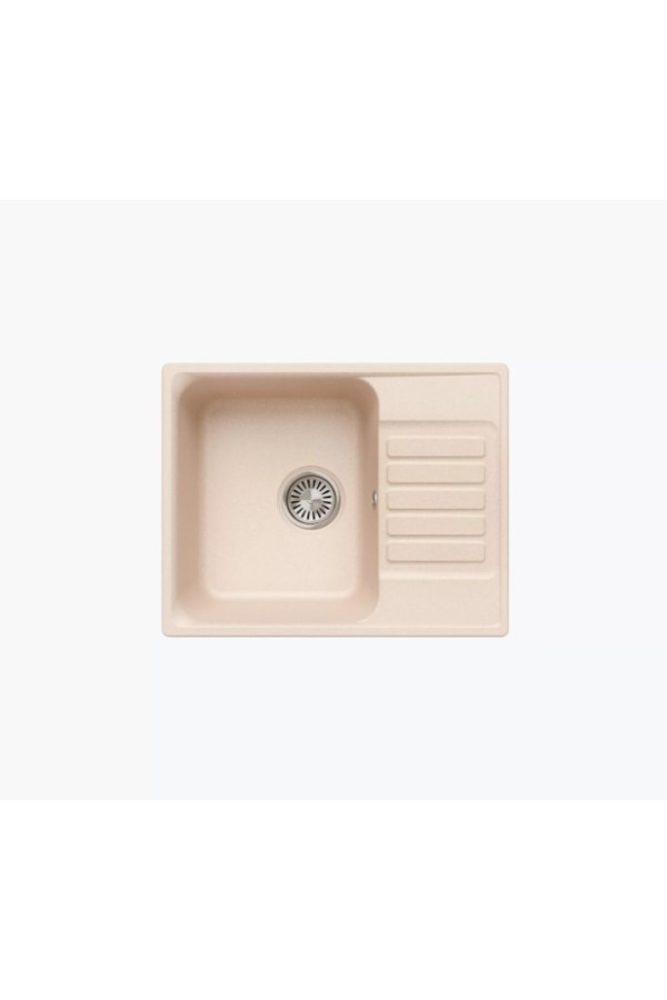 мойка кварцевая Quartz Bond 600 саванна 480х600х190мм (без сифона)