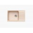 мойка кварцевая Quartz Bond 740 саванна 480х740х190мм (без сифона)