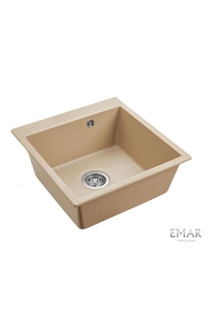 мойка кварцевая EMAR EMQ-1510.Q сардоникс 510*520*200мм