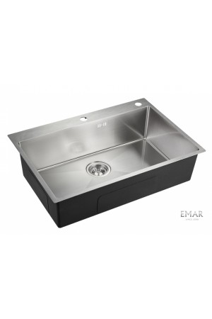 мойка EMAR PVD ЕМВ-125A PVD Nano Satine универс. монтаж 740*500*200*1