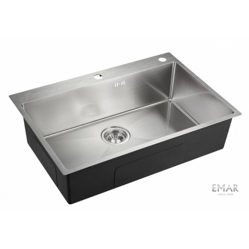 мойка EMAR PVD ЕМВ-125A PVD Nano Satine универс. монтаж 740*500*200*1