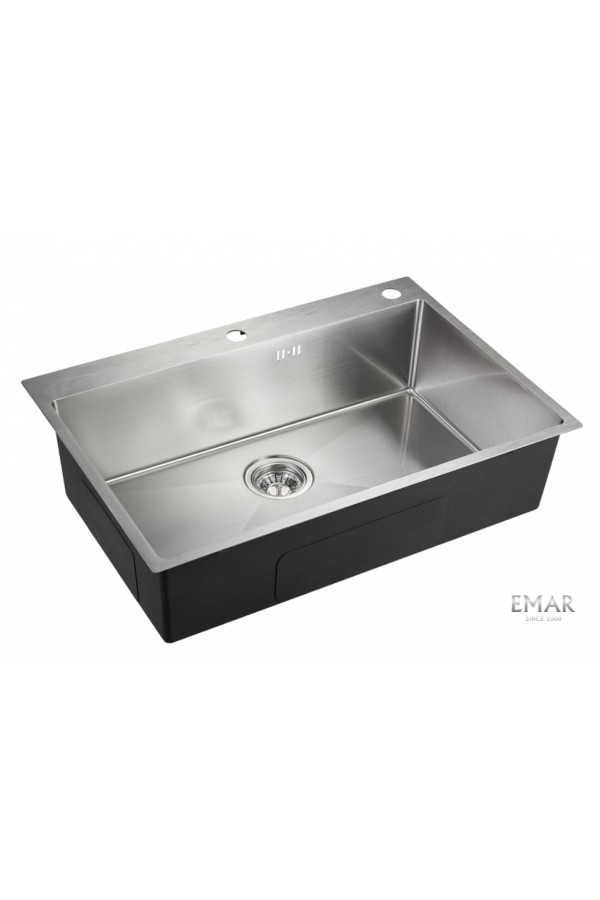мойка EMAR PVD ЕМВ-125A PVD Nano Satine универс. монтаж 740*500*200*1