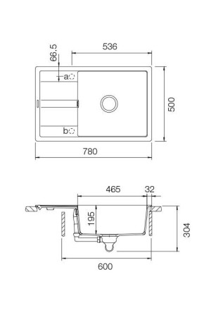 SCHOCK мойка кварцевая Optima 60D MAX Cristalite 500*780 альпака