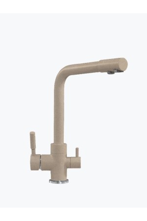 Смеситель Высокий Дуо саванна