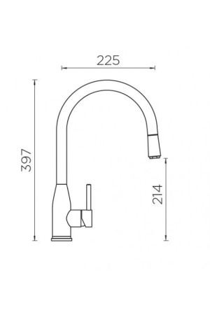 смеситель SCHOCK KAVUS-D золото/710659