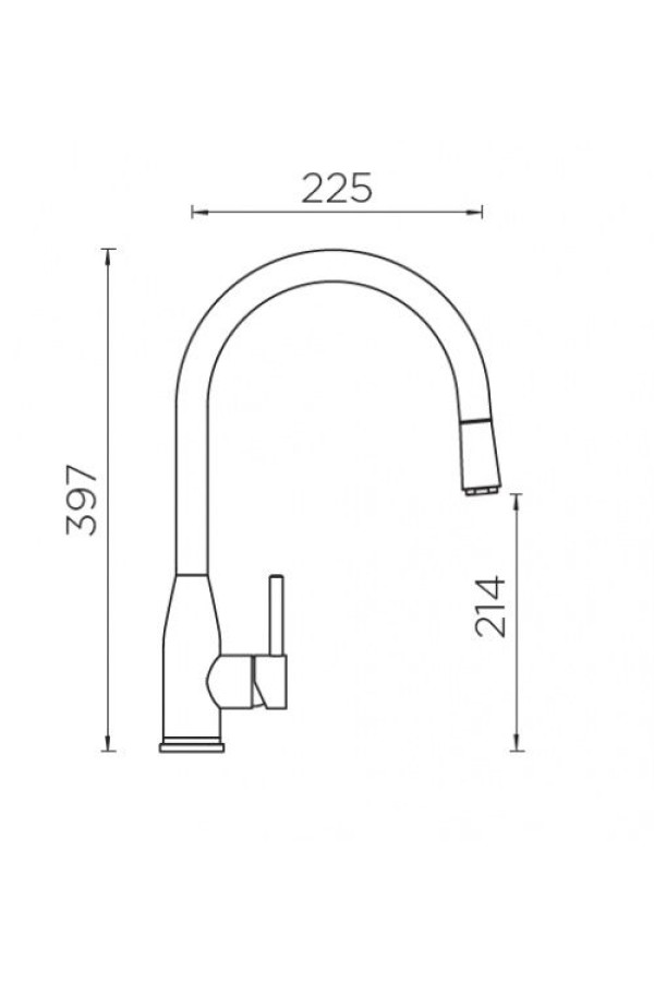 смеситель SCHOCK KAVUS-D золото/710659