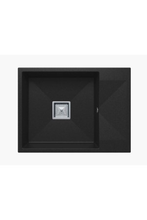 мойка кварцевая Tolero Blade-660 уголь, 500*660*200 мм