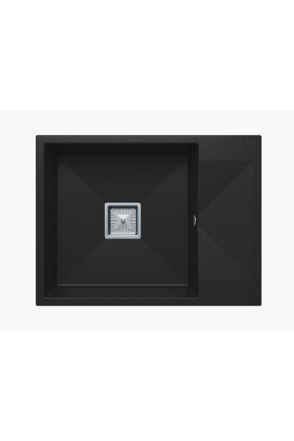 мойка кварцевая Tolero Blade-660 уголь, 500*660*200 мм