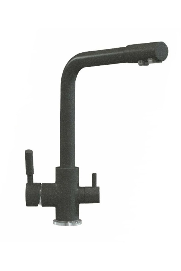 Смеситель Высокий Дуо уголь