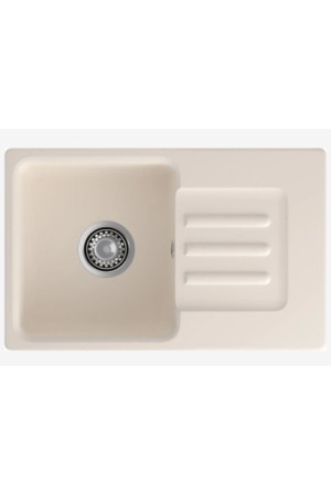 мойка мраморная SMART 680L, белый, 681*433*160 мм