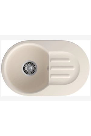 мойка мраморная SMART 685L, белый, 681*433*160 мм