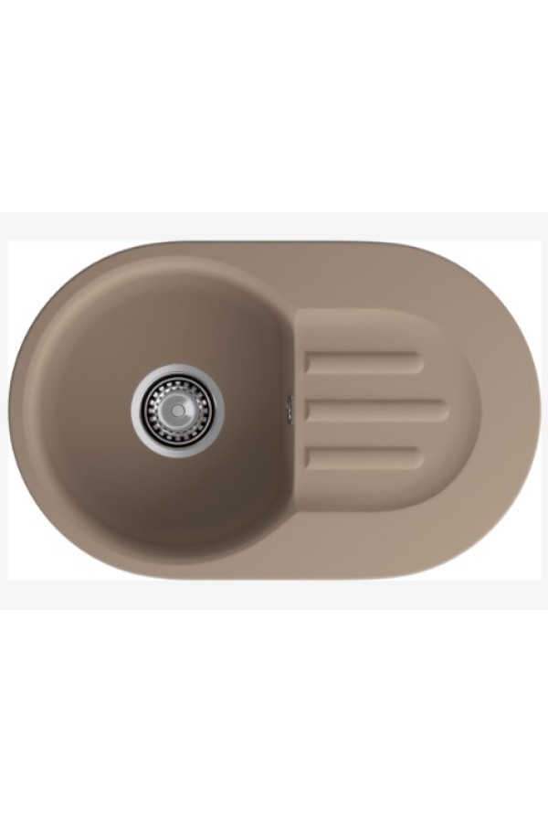 мойка мраморная SMART 685L, песочный, 681*433*160 мм