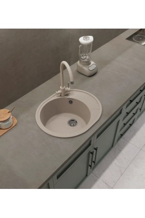 мойка кварцевая URBAN 857L, песочный, 570*480 мм