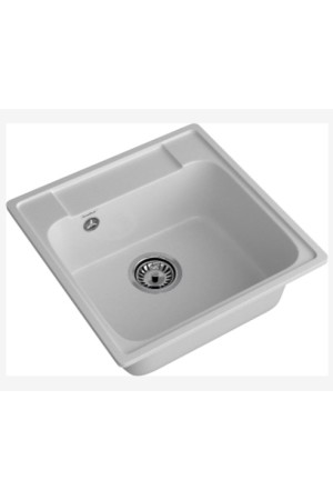 мойка кварцевая QUARZ 48 серый 478*478*178мм