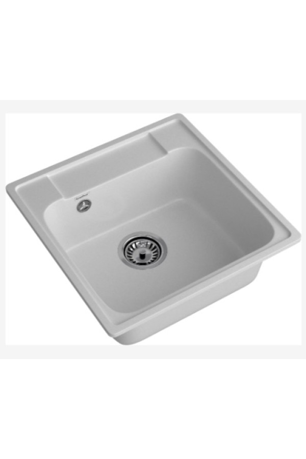 мойка кварцевая QUARZ 48 серый 478*478*178мм