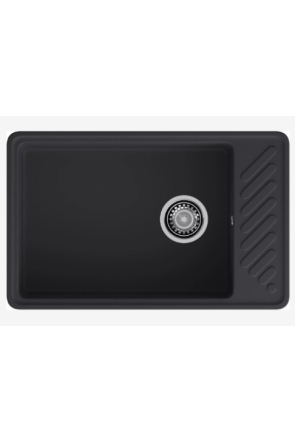 мойка кварцевая QUARZ 51 черный 753*476*178мм