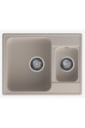 мойка кварцевая QUARZ 09 песочный 617*478*180мм(без сифона)