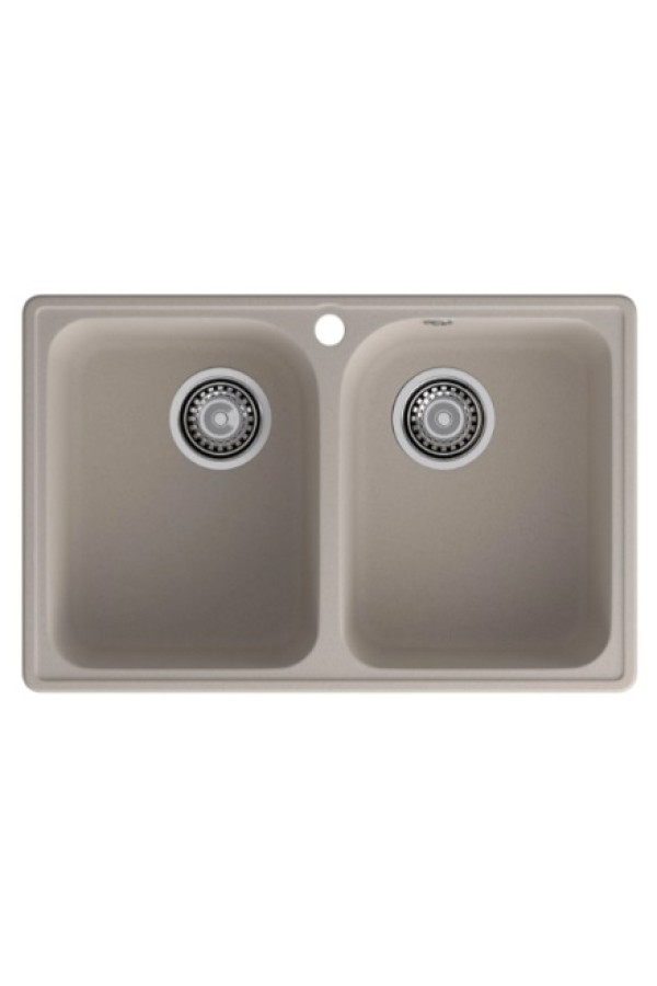 мойка кварцевая QUARZ 15 песочный 737*478*180мм(без сифона)