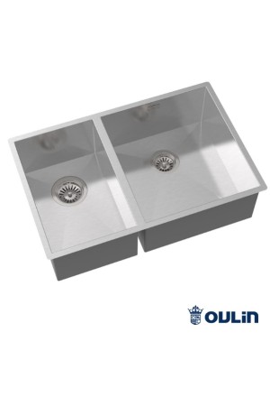 Мойка врезная из нержавеющей стали OL-202 750*490*200*1,2мм Oulin