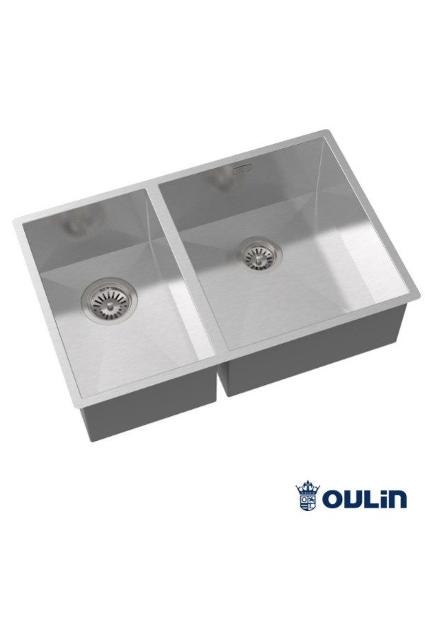 Мойка врезная из нержавеющей стали OL-202 750*490*200*1,2мм Oulin