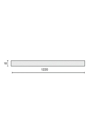 AGT фасад МДФ матовый лен темный 379 / AGT4560/379