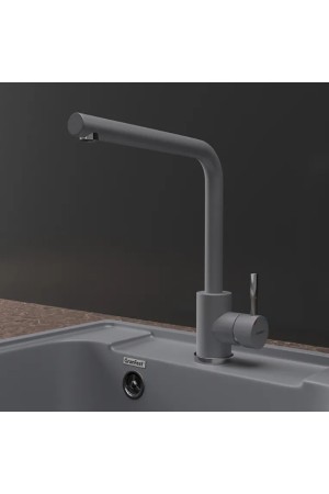 смеситель GranFest Urban QUARZ Z-5411 темно-серый