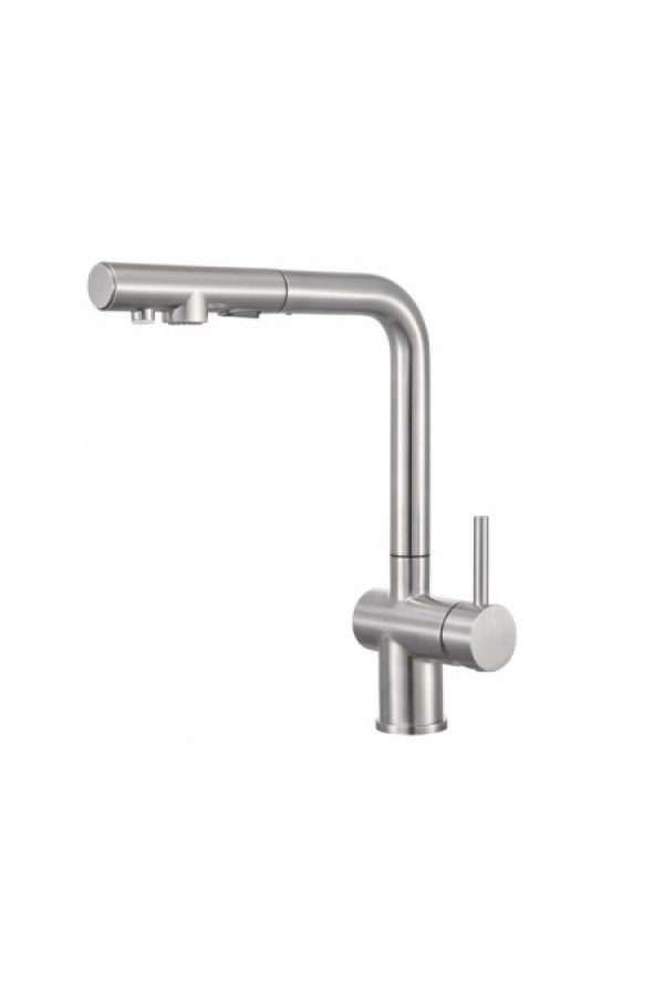 Смеситель высокий излив 7020 сатин EMAR