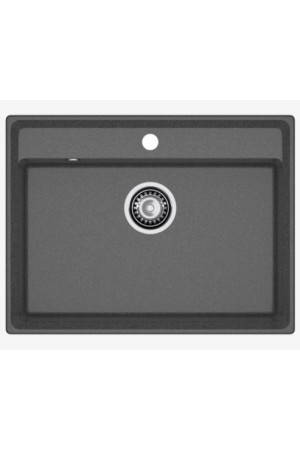 мойка мраморная GranFest Level 660 графит 660*500*200 мм