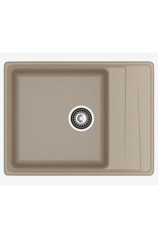 мойка мраморная GranFest Level 660L песочный 660*500*250 мм