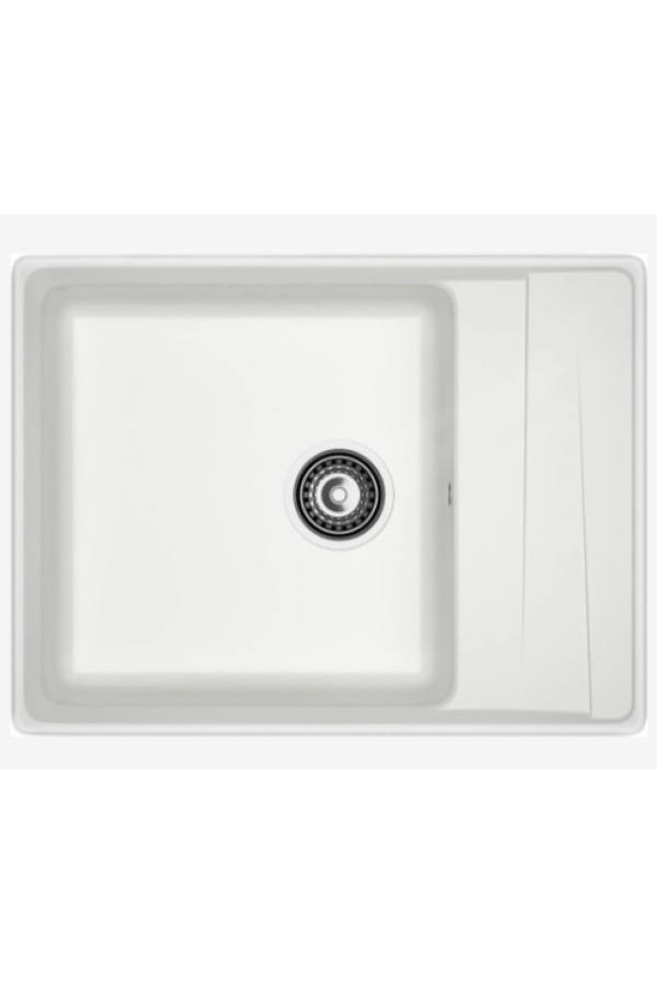 мойка мраморная GranFest Level 660L иней 660*500*250 мм