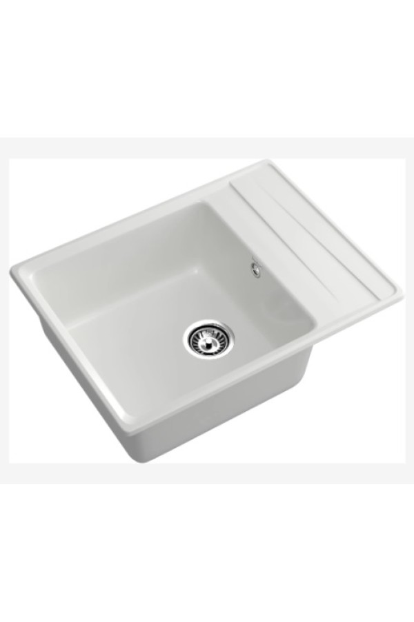 мойка мраморная GranFest Level 660L иней 660*500*250 мм