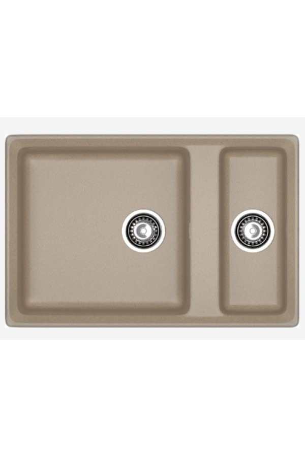 мойка мраморная GranFest Level 760K песочный 760*500*200 мм