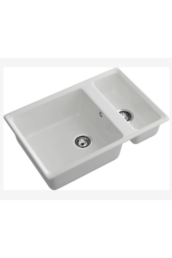 мойка мраморная GranFest Level 760K иней 760*500*200 мм