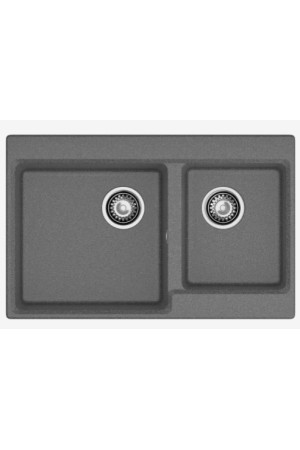 мойка мраморная GranFest Level 780K графит 780*500*200 мм