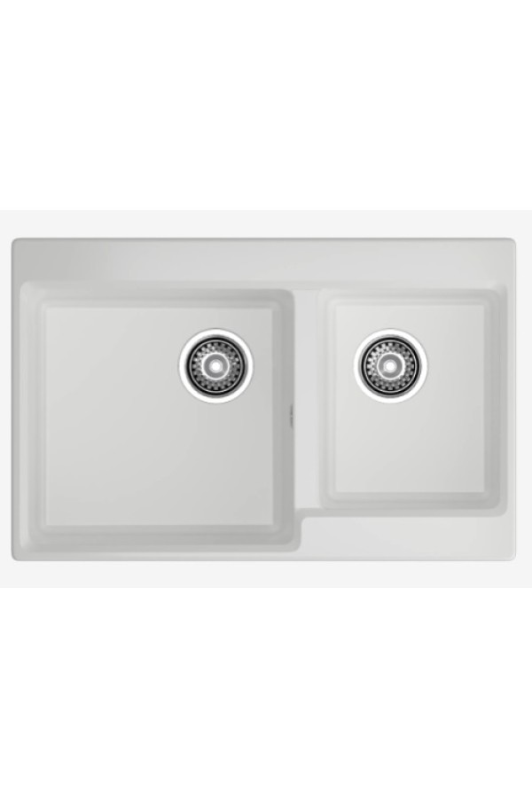 мойка мраморная GranFest Level 780K иней 780*500*200 мм