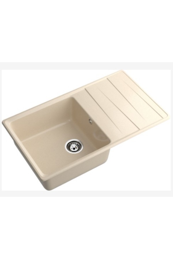 мойка мраморная GranFest Level 860L кашемир 860*500*200 мм