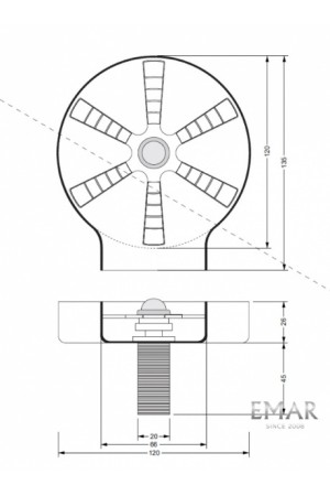 ринзер омыватель Emar QZ865