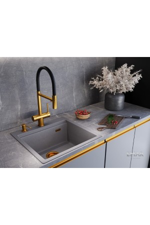 Смеситель EMAR 7024 PVD Golden