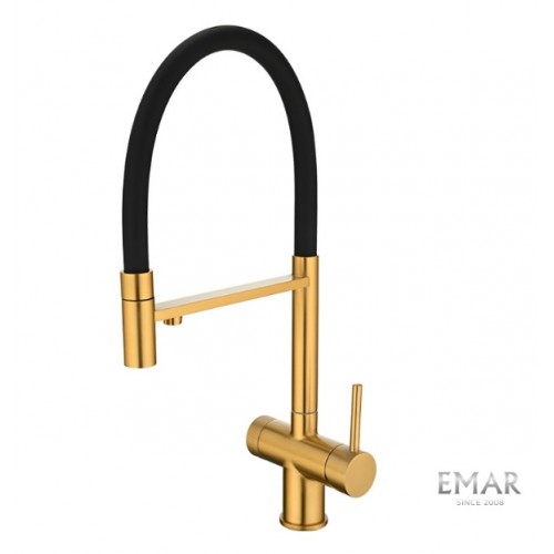 Смеситель EMAR 7024 PVD Golden