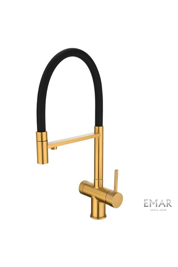 Смеситель EMAR 7024 PVD Golden