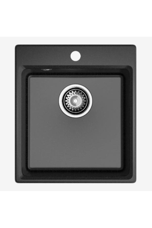мойка мраморная GranFest Level 420 черный 420*480*200 мм