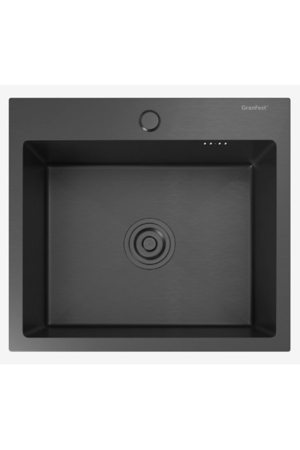 мойка GranFest Metal 5045PVD графит врезная 500*450*215*1мм