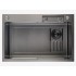 мойка GranFest Metal 7545PVD графит врезная 750*450*250*1мм