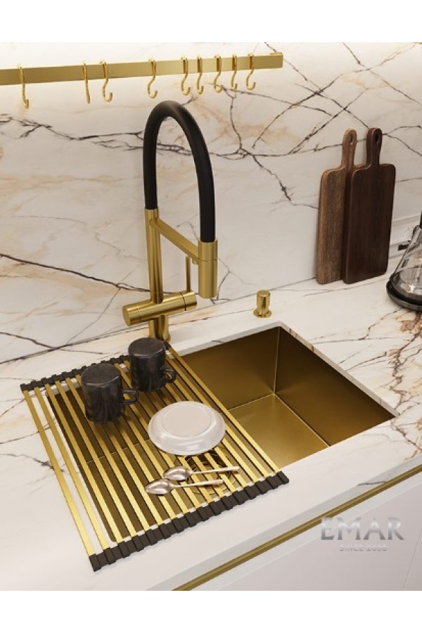 EMAR ролл-мат 44433.QS GOLD квадратный пруток, золото