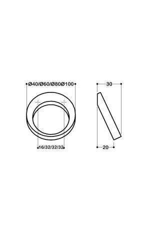Ручка мебельная кнопка 32мм золото 6530 0060 GL Brass
