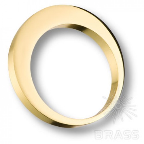 Ручка мебельная кнопка 32мм золото 6530 0060 GL Brass