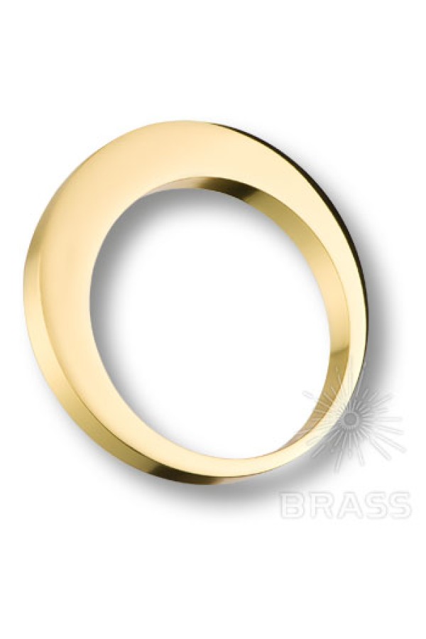 Ручка мебельная кнопка 32мм золото 6530 0060 GL Brass