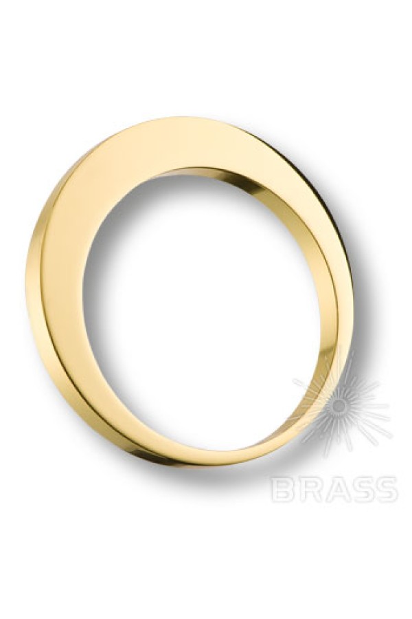 Ручка мебельная кнопка 32мм золото 6530 0080 GL Brass