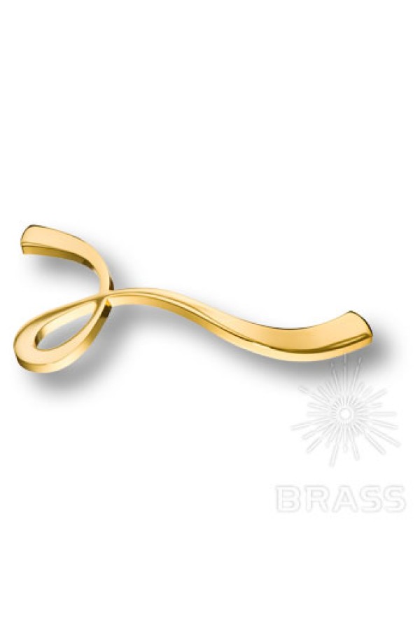 Brass 8147R 0160 GL ручка скоба 160мм модерн, глянцевое золото